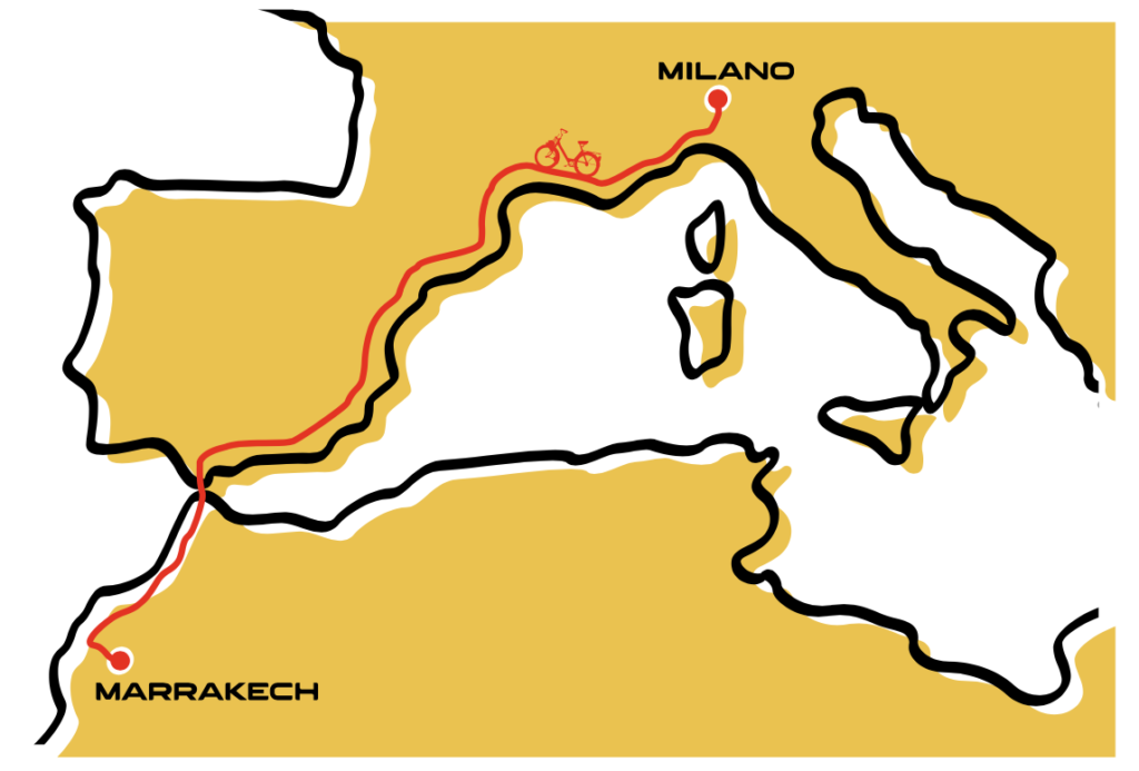 percorso milano-marrakech
velosolex
raid solidale
milano-marrakech
senzafiltroadventures
BND
drive4aid
lentamenteviaggiare
